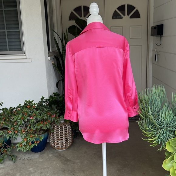 L’AGENCE Silk Blouse NWOT - Picture 5 of 9